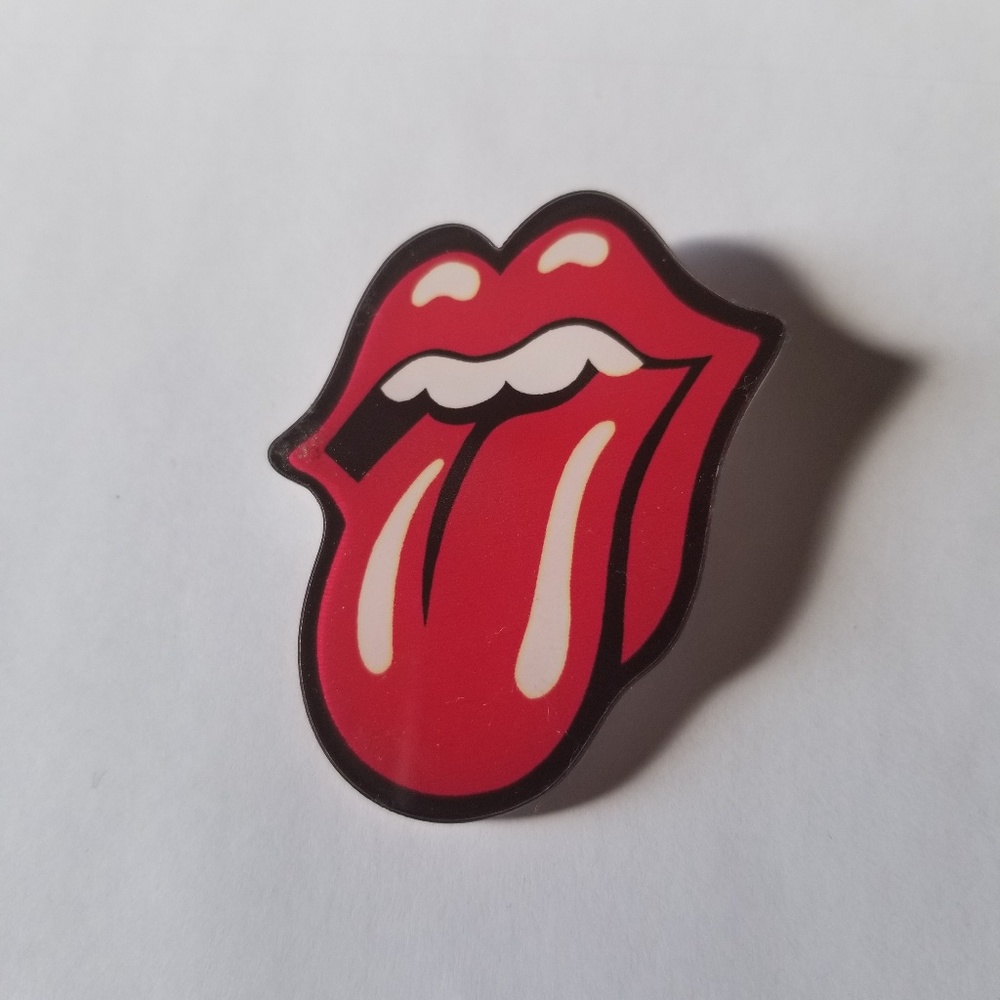 Sexy lip brooch pendant  red